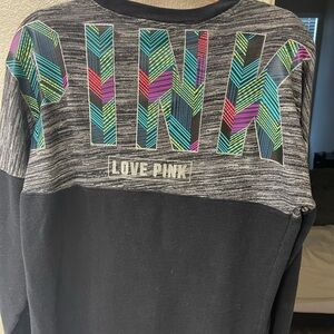 PINK Victoria's Secret Kids Graphic Sweatshirt - Multicolor